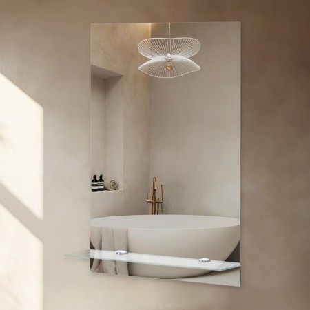 Mirror "rectangle", wall, with a shelf, 39 × 59 cm