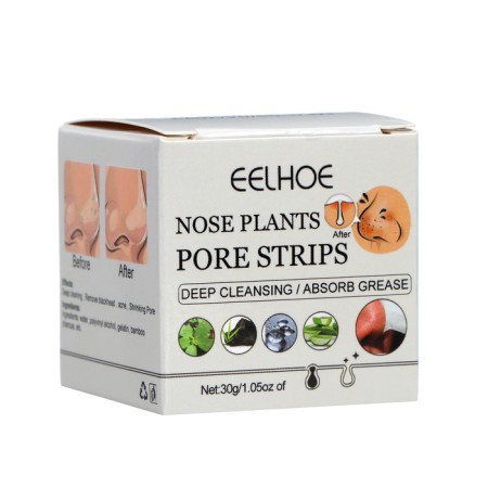Mask with strips for the nose, cleansing of acne, acne and black dots-5