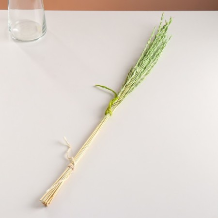 Set of dried flowers "Raigrace", banch 21 pcs, length 60 (+/- 6 cm), green-3