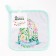 Graduation of Dolyana "Happy Easter" 17x17 cm, 35% HL, 65% PE, Vatin 250 g/m2