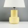 Table lamp "Theory" 1x40W E14 Beige 22.2x22.2x33cm