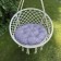 Pillow for swing "Tina", diameter 60 cm