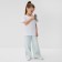 T-shirt Children's KAFTAN "Bow", p. 32 (110-116 cm), white/black