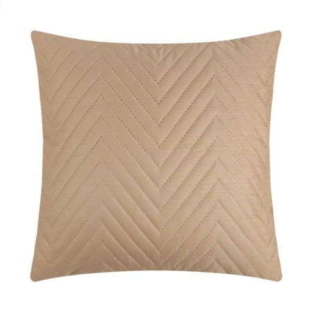 Decorative pillow and I, beige color, 40x40 cm, 100% p/e