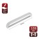 Frill handle RS112, m/o 128 mm, matte chromium, 4 pcs TMP
