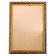 Photo frame plastic 30x45 cm, gold (plastic screen)