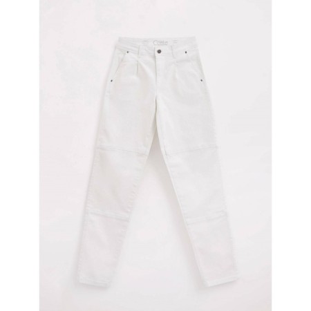 Jeans of trouser cut female Conte Elegant, size L, color White-5