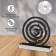Spiral stand from mosquitoes and incense, metal, "dog"