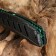 Folding "chameleon" steel - 420, handle - plastic, green, 21 cm