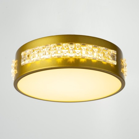 Lamp "Mercury" LED 12W 3000-6000k gold 16x16x8cm Bayerlux-1