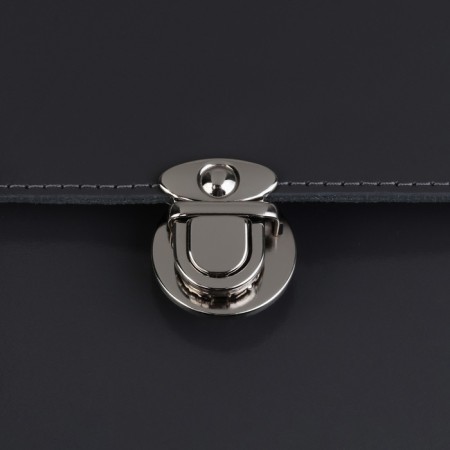 Bag -3 × 3 cm fastener, silver color-4