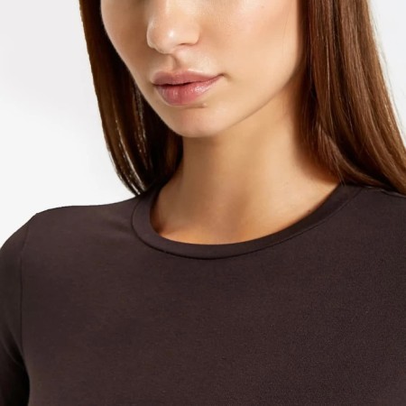 Female jumper, chocolate color, size 44-2