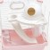 The cage for rodents is equipped, 27 x 19 x 28 cm, pink