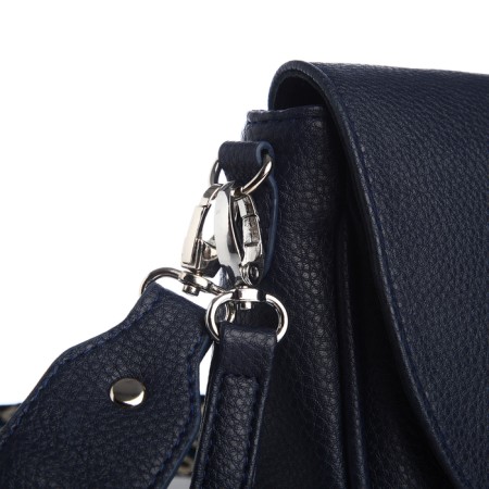 Female bag on a valve, blue color-3