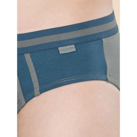 Men's panties, size m, jeans color, dark gray, 2 pcs-3