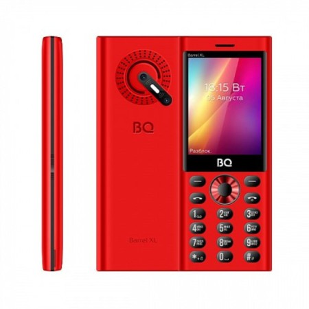 Cell phone BQ M-2832 Barrel XL Red Black-1