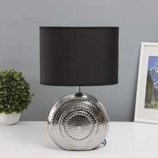Table lamp 7515121TL/1 E27 40W silver 24.5x24.5x37 cm