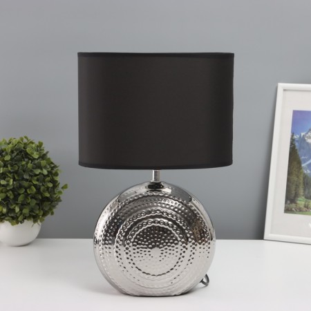 Table lamp 7515121TL/1 E27 40W silver 24.5x24.5x37 cm