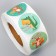 Stick Paper "Mushrooms" D = 2.5 cm 500 pcs in a rolon 3x6x6 cm