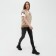 Women's vest, coffee color, white small goose foot, size XL
