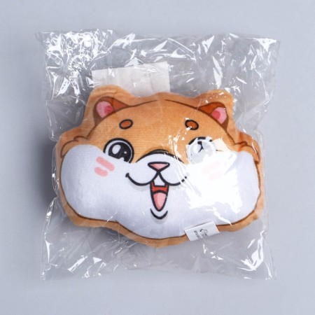 A toy for cats with mint "hamster", 12 x 9.2 cm-8