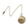 The clock is pocket, musical "Cosmos", quartz, d dial-5.9cm, chain L-36.5cm, gold