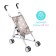 Stroller-path for dolls, metal frame