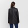 Women's jacket (eco -leather) minku: eco leather, black color, size 42