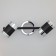 Wall lamp Prime, 50W, GU10, 30x9x15.5 cm