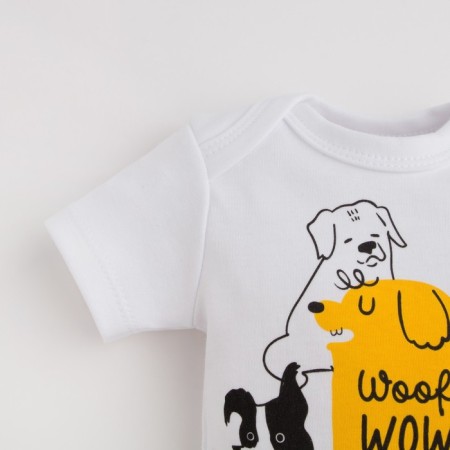 Body crumb I "DOGS", height 62-68 cm, white color-2