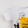 Body crumb I "DOGS", height 62-68 cm, white color