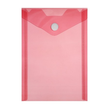 A set of 5 pieces, a button folder, A6, 180 microns, vertical, tinted, 5 colors-1