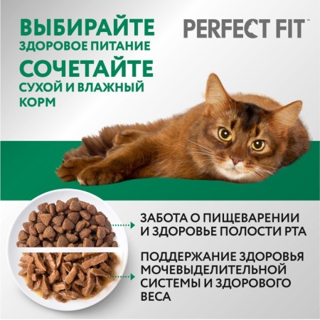 Dry food Perfect Fit for sterilized cats, chicken, 650 g-7