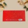 Wooden envelope carved "snowflake", 16.5 x 8 cm, new year
