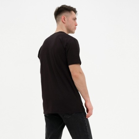 T -shirt male, black color, size 50-2