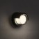 Facade lamp "City", FSD-049, 5 W, 4000K, circle, IP65, 220 V, plastic, black