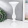 Svesseling Metal for 1 candle "Extraordinary" snow -white 32x13x13 cm