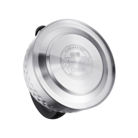 Teapot Regent Inox Tea, with a whistle, 2.6 l + a gift of a strain for brewing tea-3