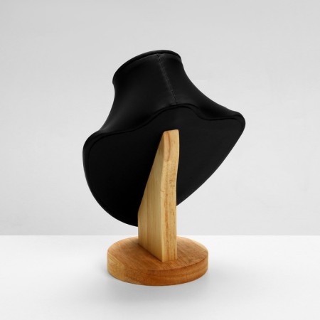 Bust for jewelry "Triangular shape", 15 × 9 × 20 cm, h = 20, black color-2