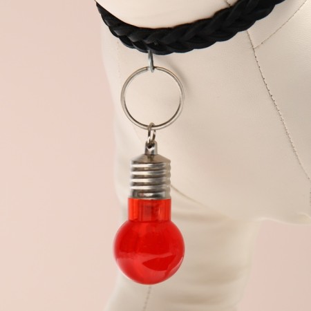 Light beacon on a collar for large and medium dogs, red-1