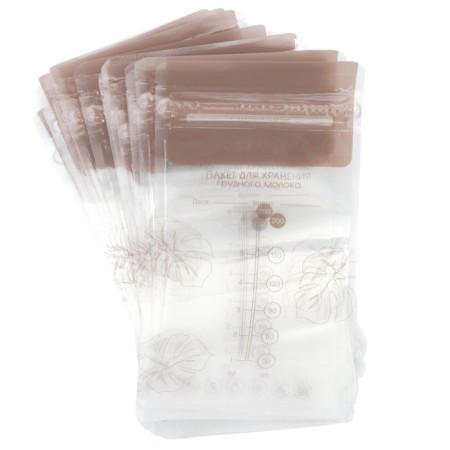 A set of packages for storage and freezing of breast milk, 200 ml, 15 pcs.-6
