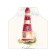 Apron kitchen with a photo print "Color Lighthouse", adjustable, size OS