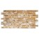 PVC panel brown 1020*495
