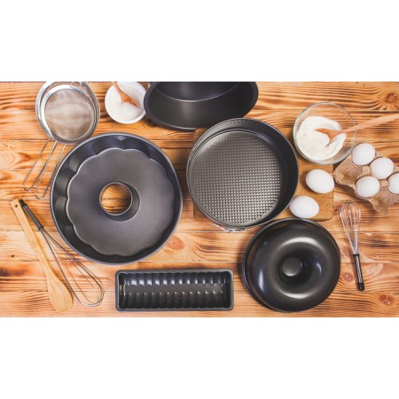 Baking form »Jacqueline. German cupcake ", 28 × 5.5 cm anti -stick coating, black color-6