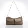 Female bag Textura, average size, beige-gray color