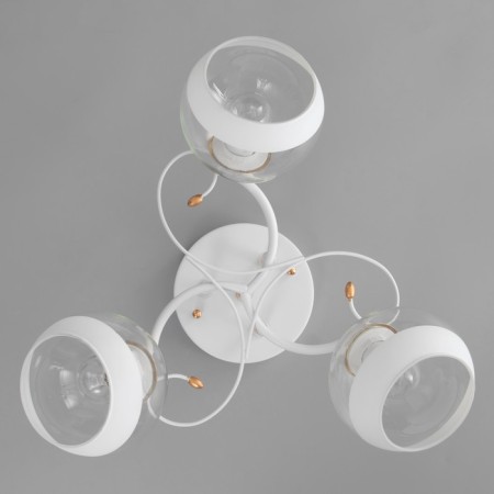 Anava chandelier 3KHE27 40W white 48x48x25.5 cm Bayerlux-3