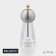 Mill for spices Magistro Chrono, 17 cm, metallic color