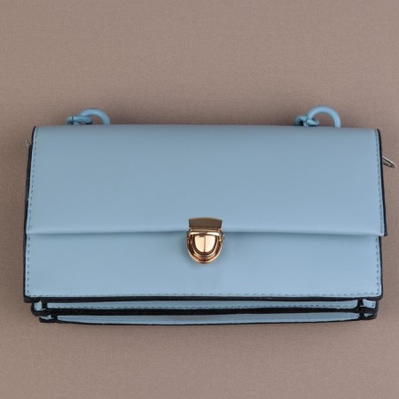 Bag -3 × 2 cm fastener, golden color-4