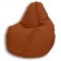 The hand-bag “Pear” is positive Real a, size m, diameter 70 cm, height 90 cm, velor, brown color