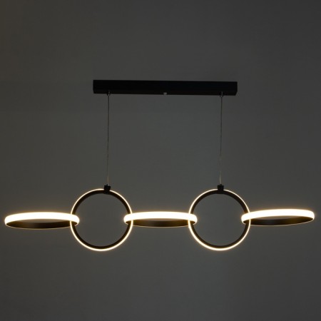Judy chandelier LED 35W 3000-6000K Black 102xx120 cm-4